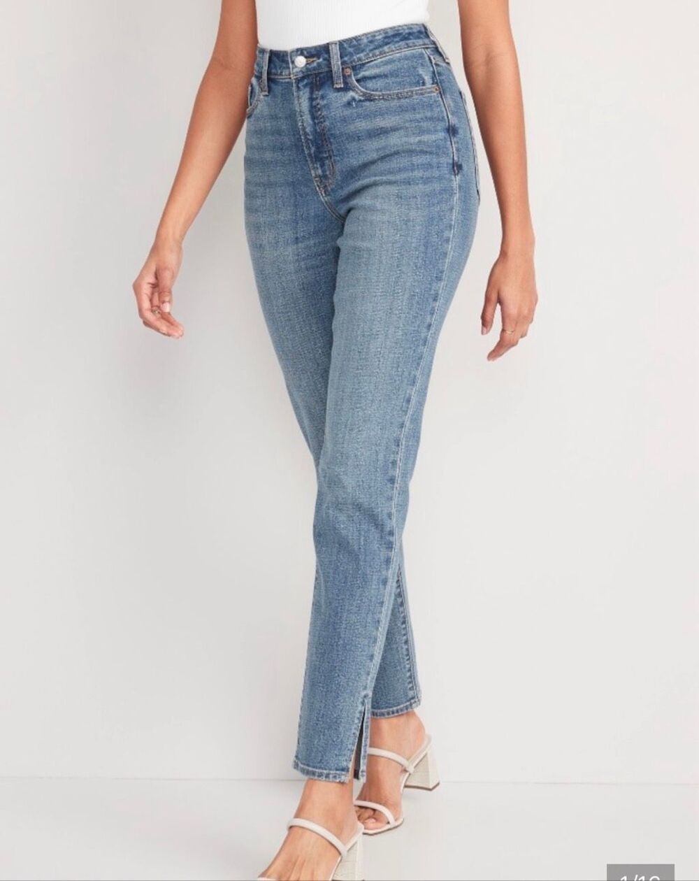 Old Navy O.G. High rise straight jeans size 6